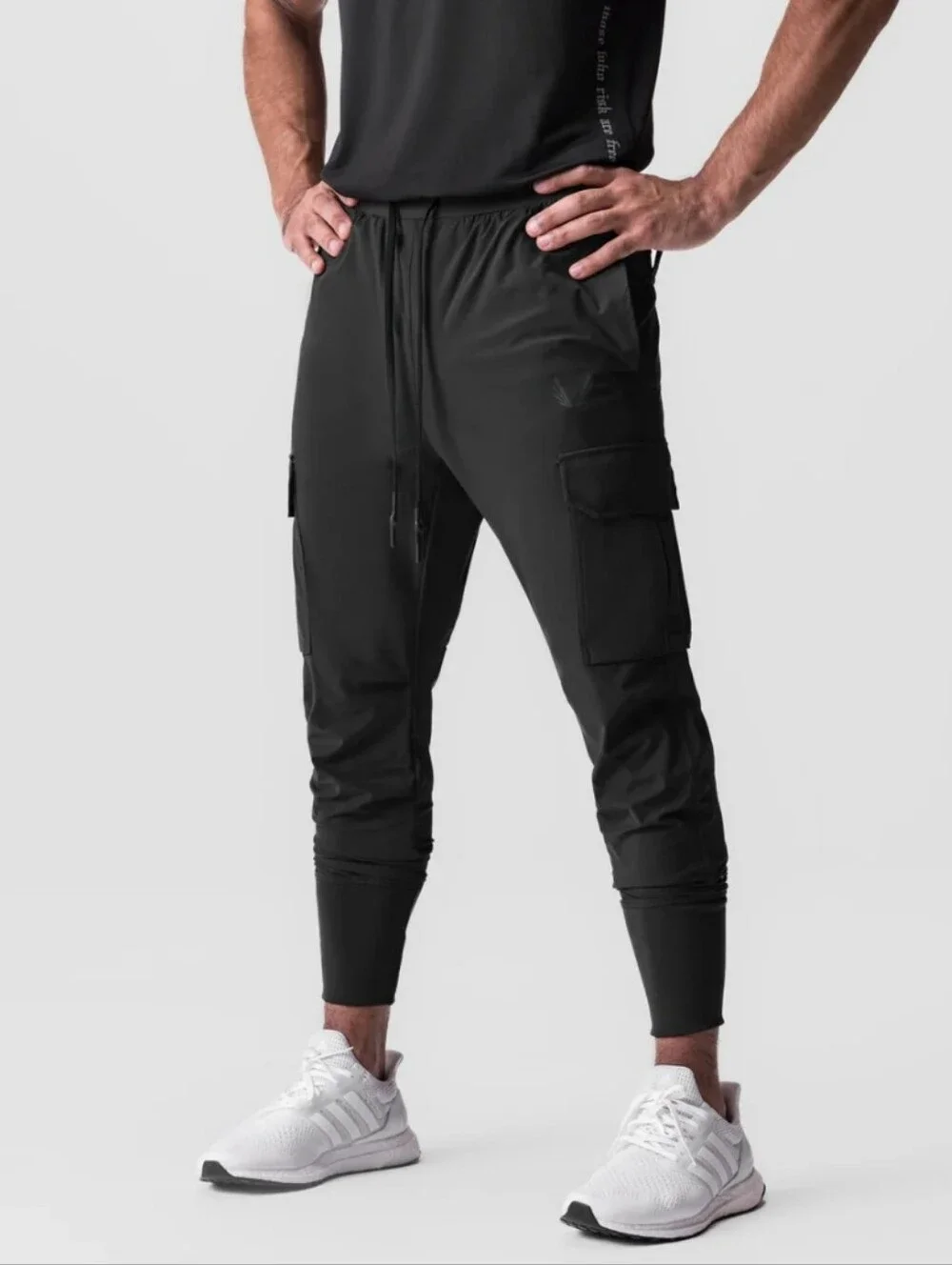 ASRV-DSG-0825 Tetra-Lite® Cargo High Rib Jogger Black- Medium